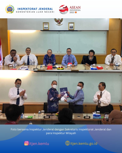 Serah Terima Tugas Dan Tanggung Jawab Inspektur Wilayah I